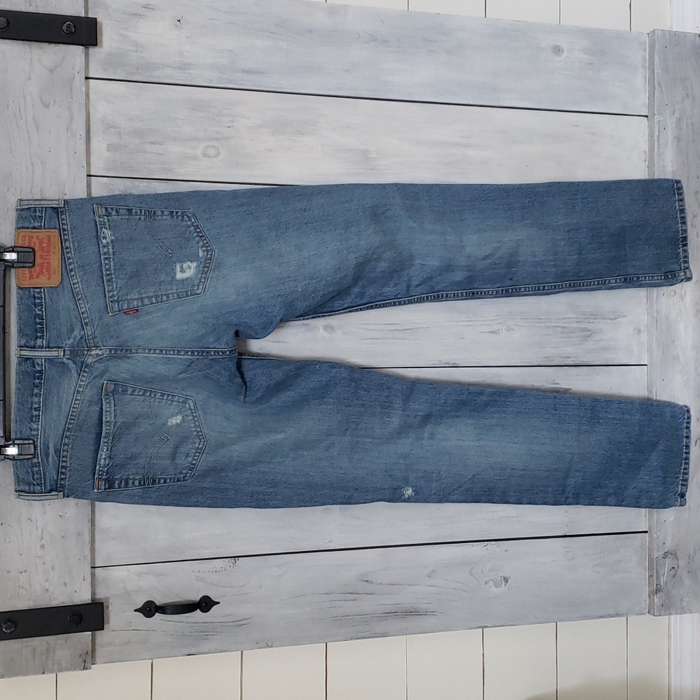 Levi's 511 Distressed Jeans W32 L34 - Picture 3 of 15